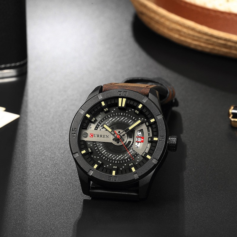 Curren Men Watch Business Multifuntional Waterproof Watches Quartz Watch