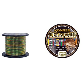 Konger Team Carp Rainbow Fishing Line 1000 m Monofilament Carp Line (0.40 mm / 15.30 kg)
