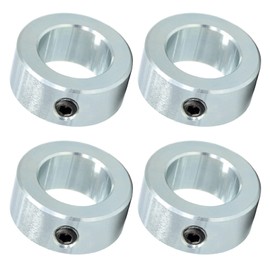 THETAG Set of 4 Adjusting Rings 20 mm Axle/Shaft Steel for Sack Truck Tyres Sack Truck Wheel Handcart