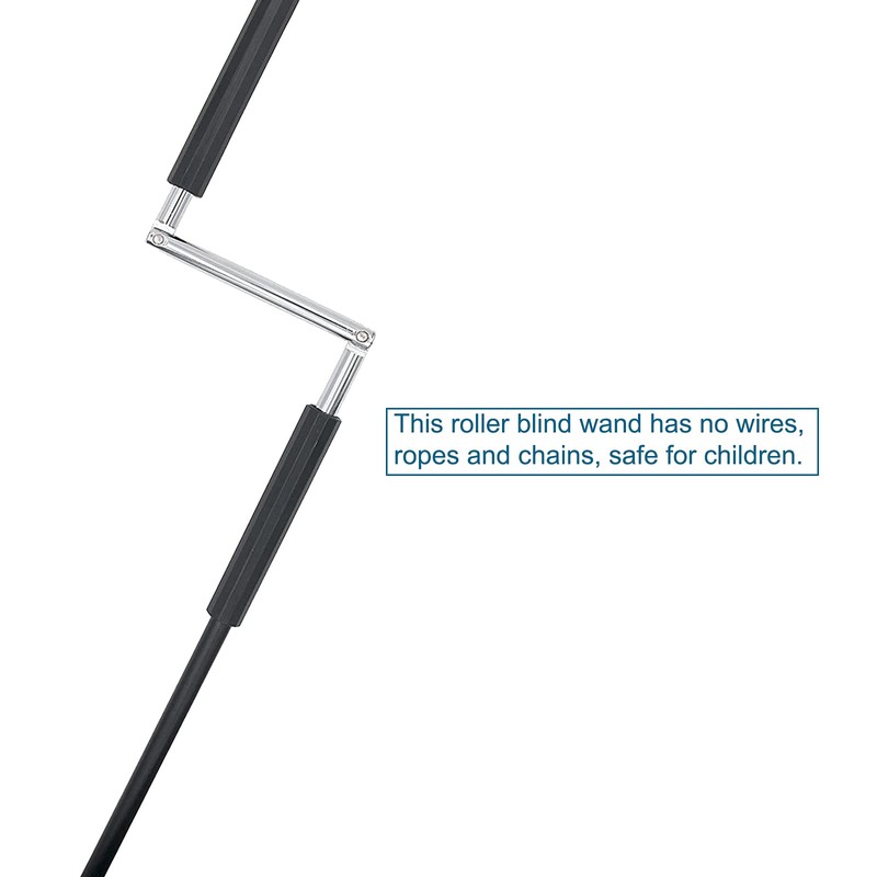 Universal Replacement Metal Crank Wand of Exterior Sun Shades Roller