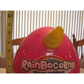 ZURU 2018 ZURU RAINBOCORNS SILVER SEQUIN SURPRISE YELLOW HORN--NEW--FAC