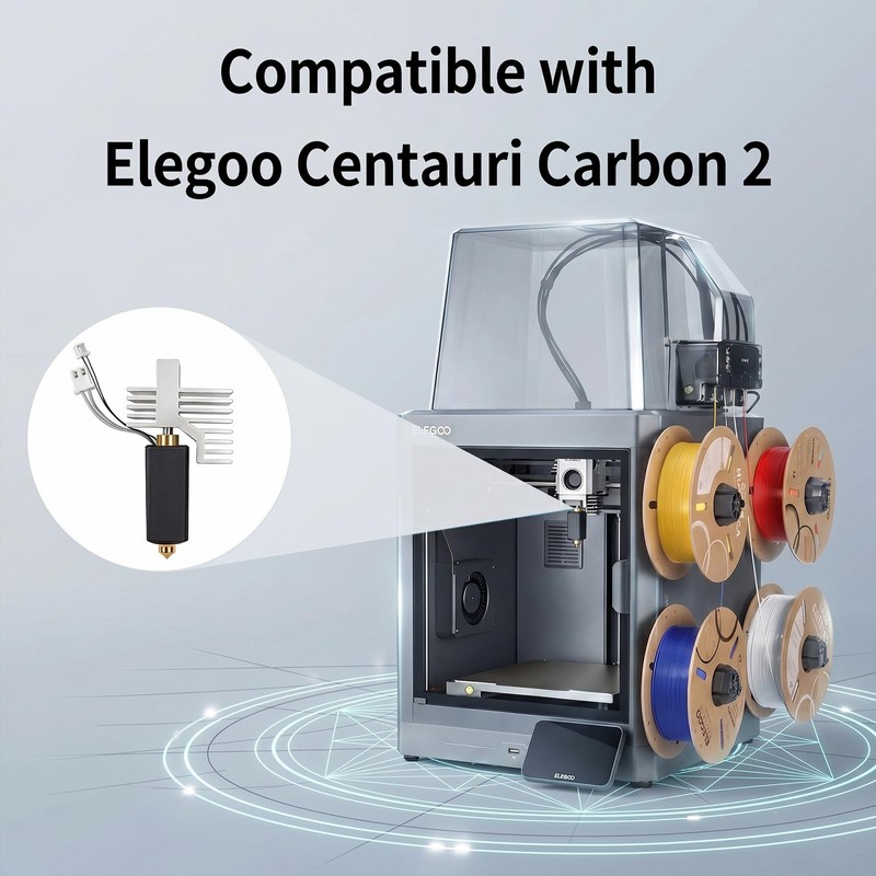TMYPN 3 PCS 0.6mm CC2 Hotend Print Head Extruder- for