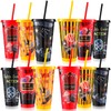 Sweetude 12 Pcs Movie Night Cups Movie Night Party Supplies
