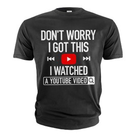 Men's Funny T-Shirt DIY Shirt Mechanic Engineer Garage T-Shirts Humorous Gifts Father's Day Tee (XX-Large Black)