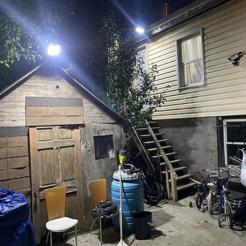 Waterproof Solar Lights Outdoor for Patio & Yard, Dusk to