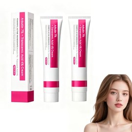 Arbutin 7% + Tranexamic Acid 4% Cream, 70,000ppm Arbutin, 40,000ppm TXA, Niacinamide, Glutathione, Dark Spots, Freckle, Blemishes, Pigmentation, Korea