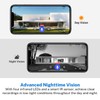 NexoSora 1080p Wireless Doorbell Camera with Receiver, AI Human Detection,