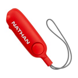 Nathan Personal Alarm Ripcord with Strobe Light. SafeRun Siren in Case of Emergency 120DB. Security Clip for Running, Waking, Hiking, Biking and More. Very Loud and Bright, Easy to use, Fast.