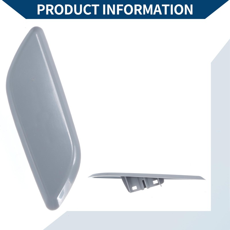 Hihaha Front Right Side Bumper Headlight Washer Nozzle Cover Cap