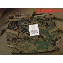 USMC Military Gen 2 Radio Pouch Rack Sack Utility Bag Woodland Digital Camo New