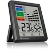 Bresser Thermo-Hygrometer with Mould Warning, Colour Indicator, Room Climate Manager,