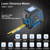 2-in-1 Laser Tape Measure, Lytool 130Ft/40m Laser Measurement Tool, 16Ft/5m