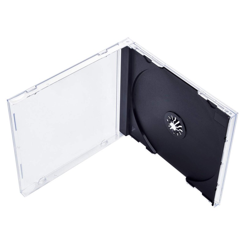 Progo® 10.4 mm Standard Single Clear CD Jewel Case with