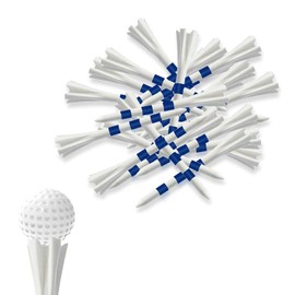 ADOFUN Golf Tees 30 Pack Golf Tees 3.3 inches (83 mm) Graduated Height Adjustable for Easy Swing and Distance Not Breakable Heavy Duty Beginner Tee Golf