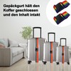 Pack of 2 Suitcase Strap, Suitcase Strap, Particularly Eye-catching Suitcase