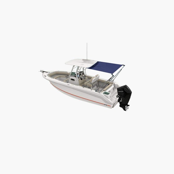 Oceansouth T-Top Kit d'extension/Ombre de poupe (Bleu, Longueur et Largeur 2.1m - 2.1m)