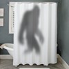 CafePress Bigfoot Decorative Fabric Shower Curtain