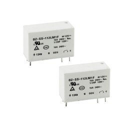 YEGAFE 2Pcs OZ-SS-112LM1F Power Relay OZ-SS112LM1 6-Pin 16A 12VDC Normally Open Resistant 105 Celsius