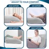Portable Wedge Pillow Inflatable Leg Pillow-45 Degree Wedge Leg Bolster
