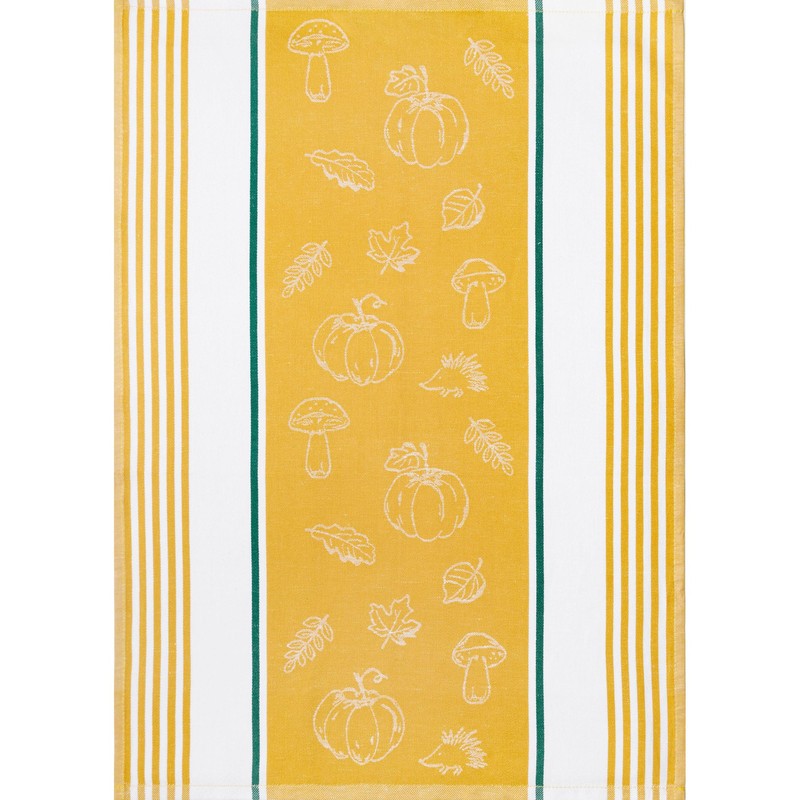 Kracht Half-Linen Tea Towels Autumn 50 x 70 cm Pack