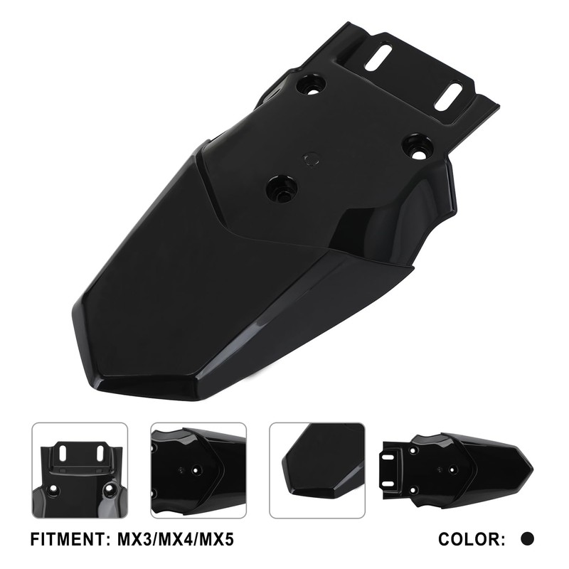 Short Rear Fender Protector Talaria Fender Mudguard for Talaria Sting