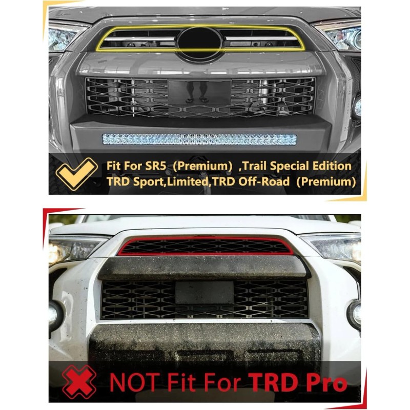 Sidi For Toyota 4Runner LED Grill Lights 2020-2023 Raptor Light