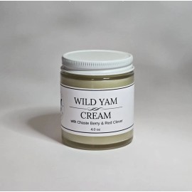 Unbranded Wild Yam Cream For Hormone Balance, 100% Natural, With Chasteberry & Red Clover
