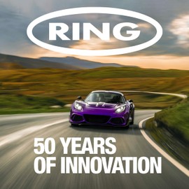 RING Twin Pack White Front Marker Reflectors - Easy to Install & E Approved