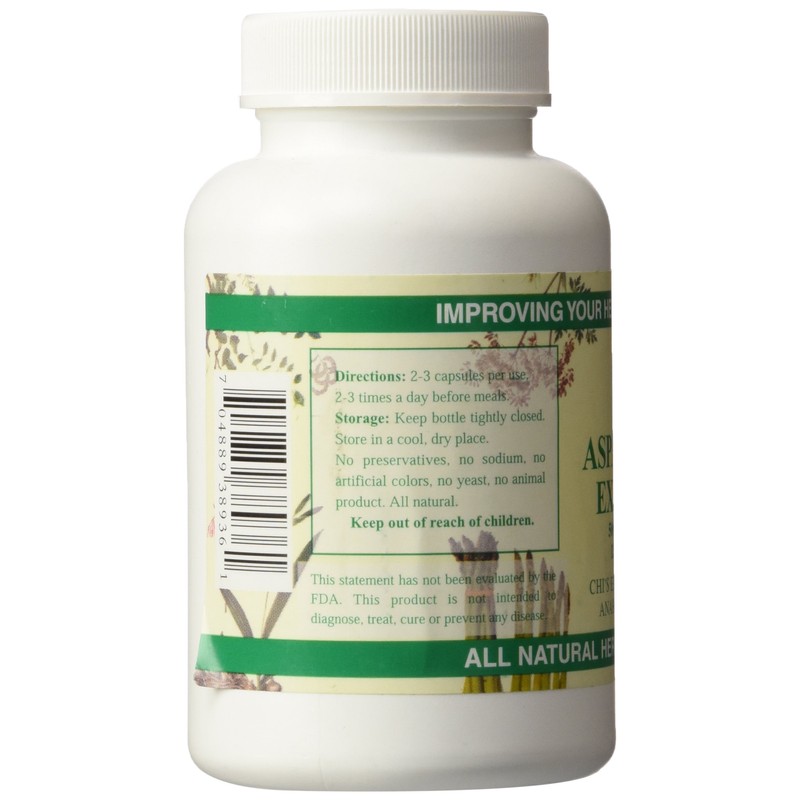 Chi's Enterprise – Asparagus Extract 120 Capsules