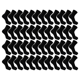 48 Pairs Bulk Thermal Work Socks for Men, Heavy Duty Thick Winter Boot Sock