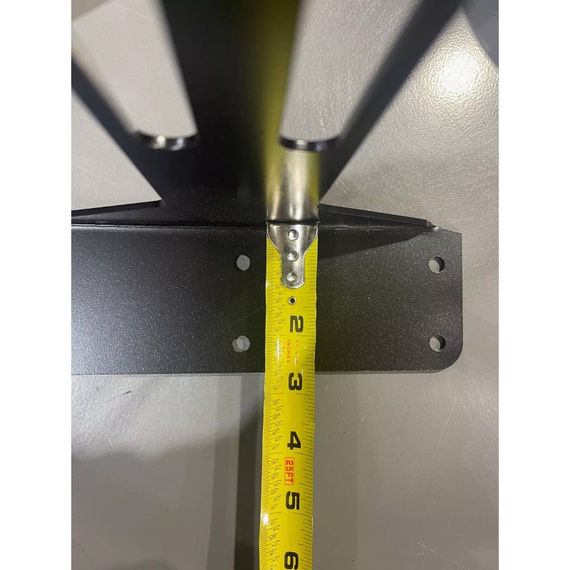 All Out Fab Front Bumper Wind Splitter Support Brackets 92-00