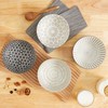 Signature Housewares Pad Print Set of 4 Assorted Bowls 6",