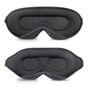 3D Contoured Sleep Mask for Side Sleepers - Eye Mask