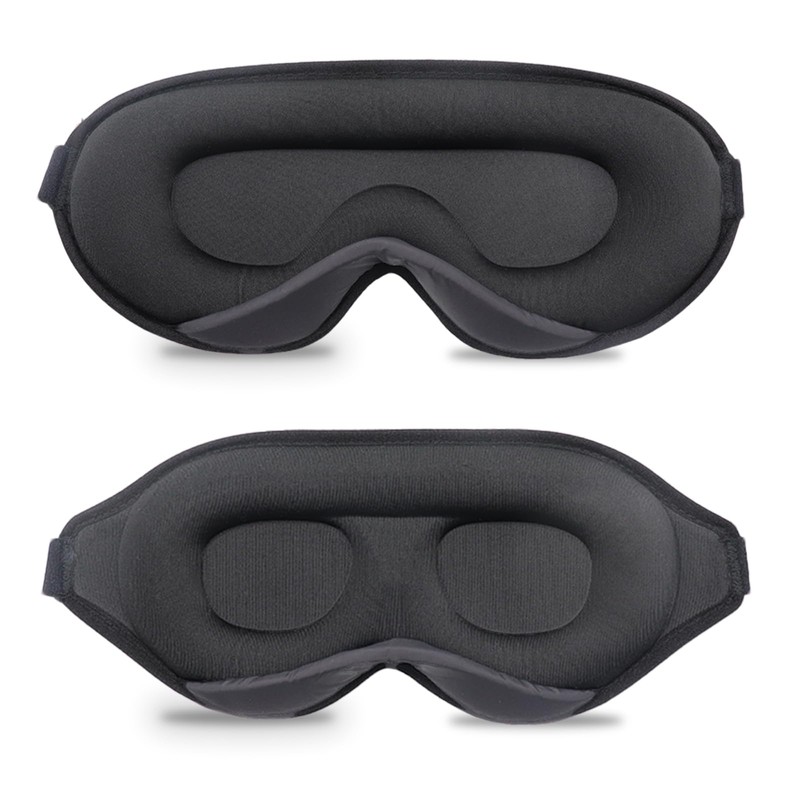 3D Contoured Sleep Mask for Side Sleepers - Eye Mask