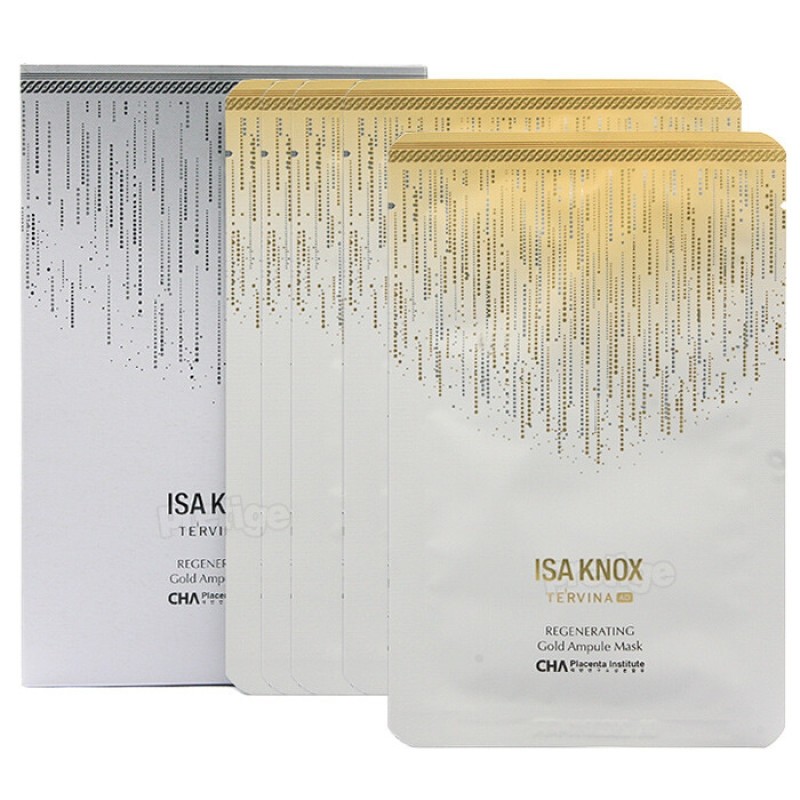 Izanox Terbina AD Gold Ampoule Mask 5 sheets / 이자녹스
