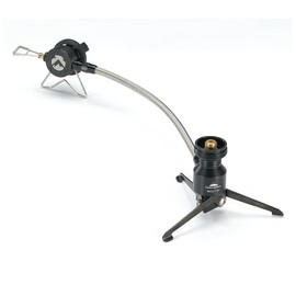CAMPINGMOON Camping Butane Hose Adapter Stand Type Remote Stove Black BKZ23-VC