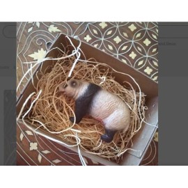 The Dresden Cottage New Dresden Paper Panda Bear Christmas Ornament Tree Decoration