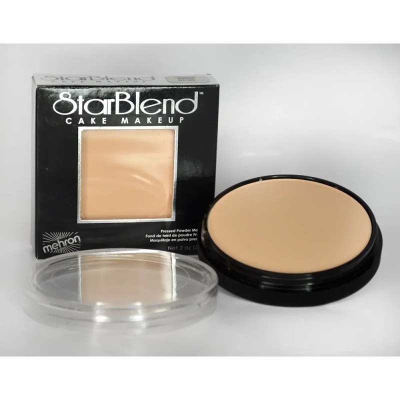 Maquillaje Light Almond Starblend Mehron Tono Medium beige