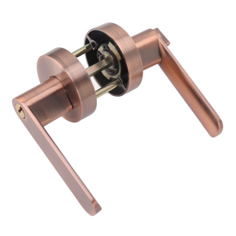 Passage Door Lever Set Aluminum Alloy Simple Modern Door Entry