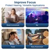Ear Plugs for Sleep Noise Cancelling 45dB, Ultra Comfy Reusable