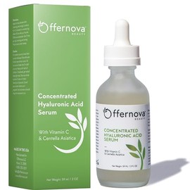 Suero de Ácido Hialurónico Concentrado  Hyaluronic Acid Serum, Vegan  Organic                                                                         