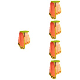 Operitacx 5pcs Hard Hat Shade Sun Protection Cover Breathable Reflective Neck Flap for Safety Helmets Lightweight Comfortable for Construction Sites Fluorescent Orange