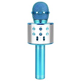 4 5 6 7 8 Years Old Girls Gift, Wireless Microphone Toy for 4-9 Year Old Boy Kid Microphone Machine for Girl Home Party Gift 5-10 Year Old Kids Girl Birthday Gift Age 5 6 7 8 9 Boys Girl