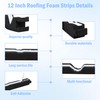 Sthovd 12 Inch Outside Classic Rib Profile Foam Closure Strips