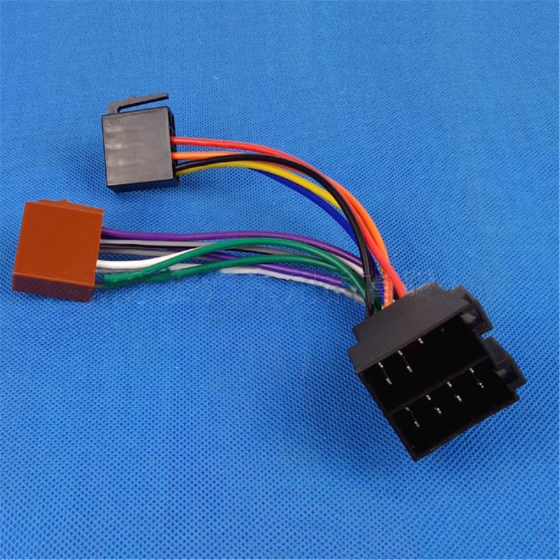 WANGCL Car ISO Radio Adapter 16 Pin Stereo Radio Adapter