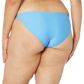 Volcom Women's Simply Solid Full Bikini Bottoms, Blue (Coastal Blue)