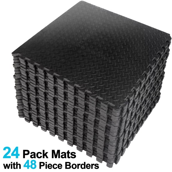 Segawe Interlocking Tiles for Exercise Gym Puzzle Exercise Mat with