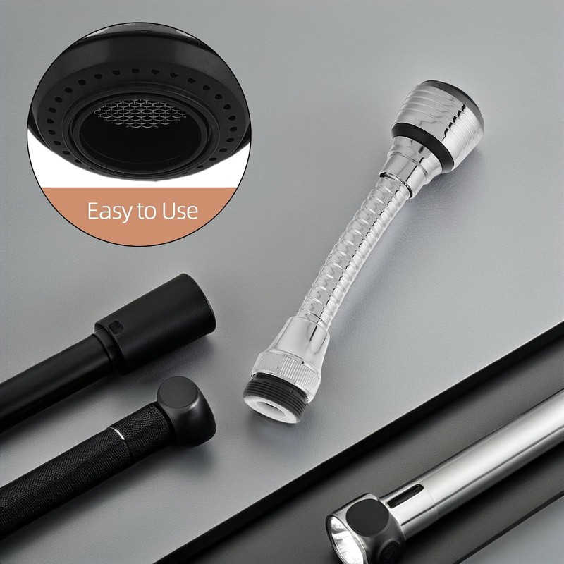 Aireador de Grifo con Extensión Giratorio para Fregadero Cocina