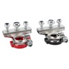 5Pair Car Battery Terminals Top Post Cable Connector Clamps Clips