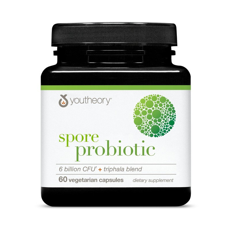 Youtheory Spore Probiotic Advanced, Black, 60 Count